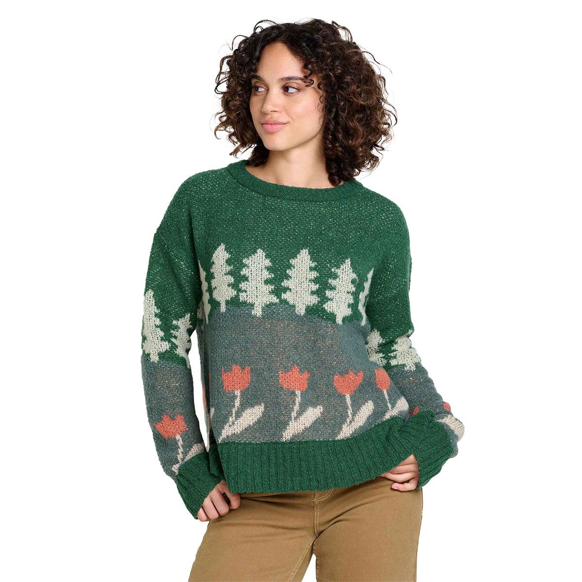 Toad&Co Cotati Dolman Sweater Women's in Pasture Flowers